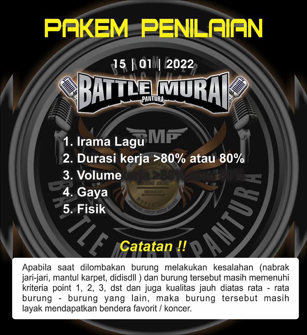 Battle Murai Pantura Di X Kutho Data Juara Terapkan Penjurian