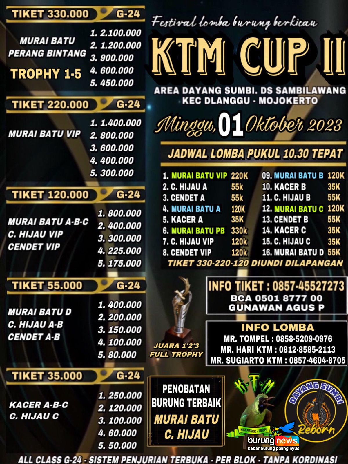 BROSUR KTM CUP II